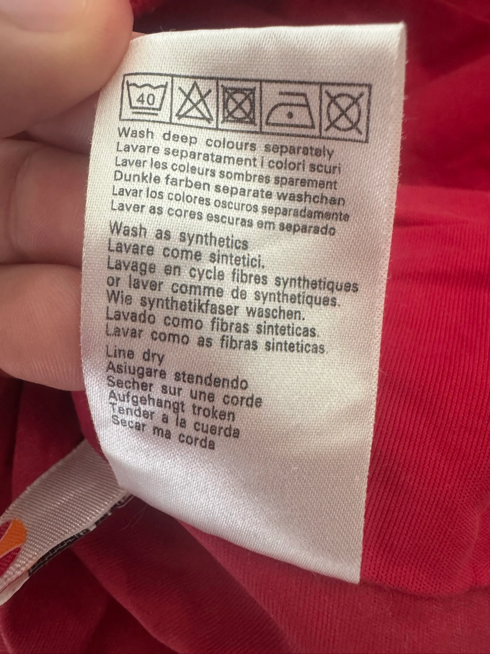 Ellesse Harrington Jas Rood Bomber Rits Katoenmix Vintage Casual XXL – photo 9